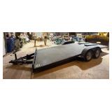 Tandem Axle Flatbed Equipment Trailer