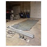 Trailer Tarp With Frame & Motor