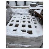 Pallet of Concrete Block