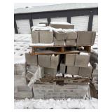 Three Pallets of Concrete Blocks