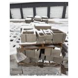 Three Pallets of Concrete Blocks