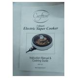 Crofton  3 Quart Electric Super Cooker New