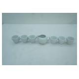 Cuisinox Espresso  Cups(6) , Creamer
