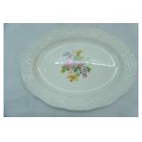 Vintage Edwin Knowles Flower Platter