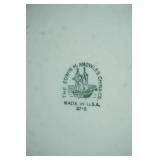 Vintage Edwin Knowles Flower Platter