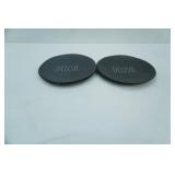 Melamine Black Delish Plates (4)