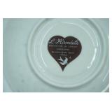 Vintage French Porcelain Tea Cups & Saucers Set