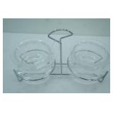Prodyne Double Dips on Ice Serving Set with Caddy