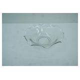 Vintage Imperial Glass Candlewick Serving Bowl 9.5" diameter by 3" tall