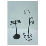 Metal Towel Holder and Cup Rack