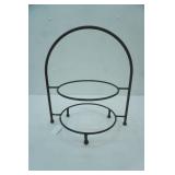 2-tier Metal Dessert/Pie stand