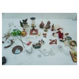 Variety of Christmas Ornaments and Decor (Department 56 and More)