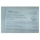 Pampered Chef Salad and Berry Spinner