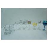 Stemmed Wine Glasses and Glass Mugs