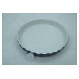 Stoneware Pie Plate. Microwave Safe, Oven Safe, Freezer Safe