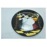 Chef Special Bread Ceramic Plate. 13" diameter