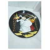 Chef Special Bread Ceramic Plate. 13" diameter