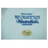 "Blue Dragon" Winterthur Andrea by Sadek Porcelain Bowl