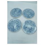 Pier 1 Blueberry Spray Salad Plate Set of 4