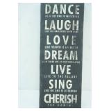 Sign of the Times 8"x20" LED Canvas Print