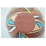 Jemez Pueblo Pottery Wedding Vase, another Vase, and Handmade Dream Catcher