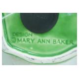 Ceramic Frog Coin Bank. Mary Ann Baker Design