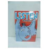 circo wall decals, Listen and Learn-Be Kind Sign, snowman napkins, dessert plates, egg decorating cups and more