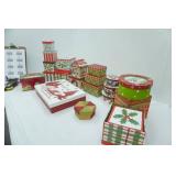 Large Lot of NEW Christmas Gift Boxes.