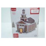 Victorian Church 7"x 9.375"x11.25" Snow Village Light-Up Church