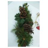 Pine Cone Swag, Lemon Tree Branch, Willow Heart Swag