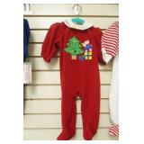 NEW/LIKE NEW Vintage Christmas Baby Outfits. 3-6 month size
