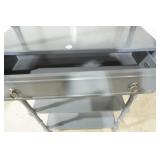 Pier 1 Hutch Cabinet, Bookshelf with 1 drawer. 29.5"x13"x73"