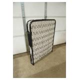 NEW/LIKE NEW Portable Cot with foam mat and cover