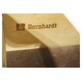 2 Piece Bernhardt Painted Wooden Cabinet Hutch 51"x17"x79" tall