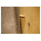 2 Piece Bernhardt Painted Wooden Cabinet Hutch 51"x17"x79" tall