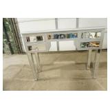 Mirrored Vanity Desk w/5 drawers 31.5"x 14.25"x 31"