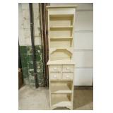 2 Piece Hutch Cabinet. 18"x 11"x 65"