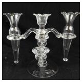 Candelabra - 4-Arm Clear Glass Centerpiece