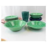 Homer Laughlin Fiestaware Vintage Dinnerware - Mixed Colors, Assorted Pieces