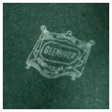 Glenover Henry Pollack 100% Wool Green Felt Hat - Veil & Gold Jewel Band