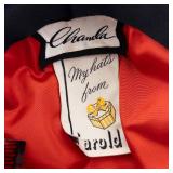 My Hats from Harold -Chanda Cloche Hat With Veil - Black Satin, Hair Comb