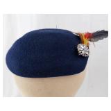 Beret Glenover - Henry Polack Co. - 100% Wool - Size 22