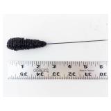 Beaded Cone Tool - 5in Shaft, Black Wrapped Head