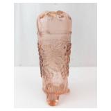 Vintage Pink Depression Glass Tri-Footed Hat Pin Holder