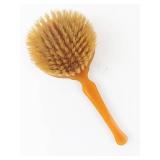 Hair Brush - Bakelite Amber Boar Bristle Vanity Brush