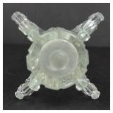 Crystal Perfume Bottle with Shield-Top Stopper