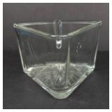 Vintage Triangle Wheel Refrigerator Dish - Starburst Pattern (Single Slice)