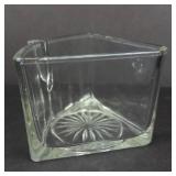 Vintage Triangle Wheel Refrigerator Dish - Starburst Pattern (Single Slice)