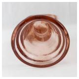 Pink Glass Hand Sculpture - Hand-Shaped Display Piece