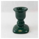 Candlestick Holder - Green Ceramic Tall Taper Candle Stand